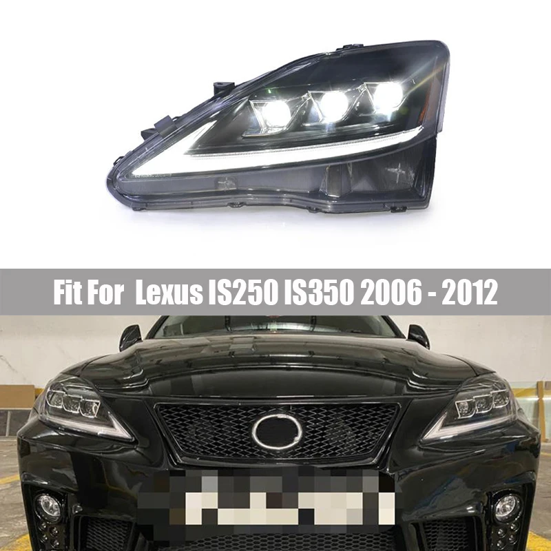 

Headlight Assembly Suitable for Lexus IS250 IS350 2006 2007 2008 - 2012 Modified LED Headlamp Daytime Running Lamp