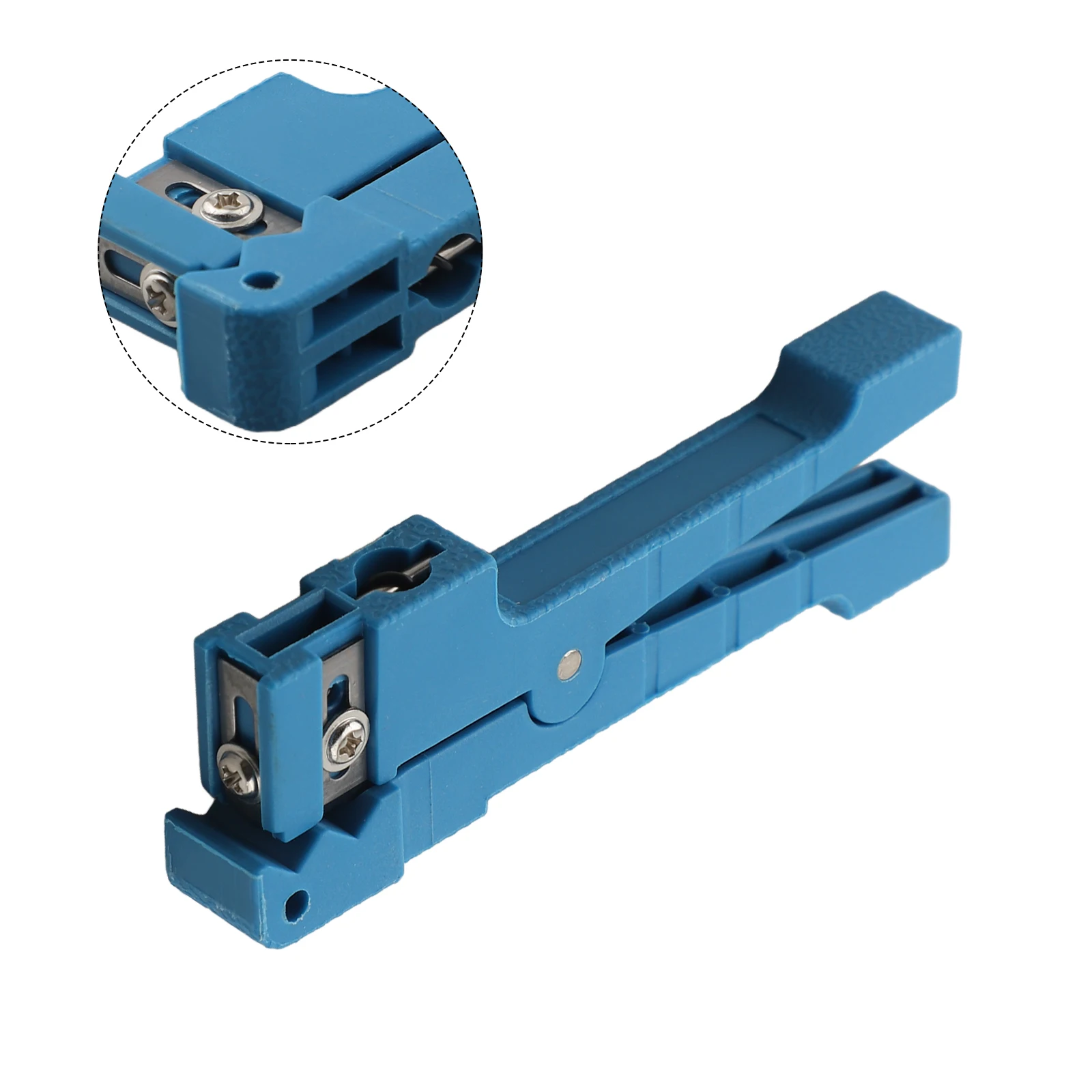1 szt. Obcinak do kabli koncentrycznych 45-162/163/165 Narzędzie do ściągania izolacji Regulowane ostrza Obcinak Rozcięcie Ściągacz do włókien światłowodowych Pionowa rurka