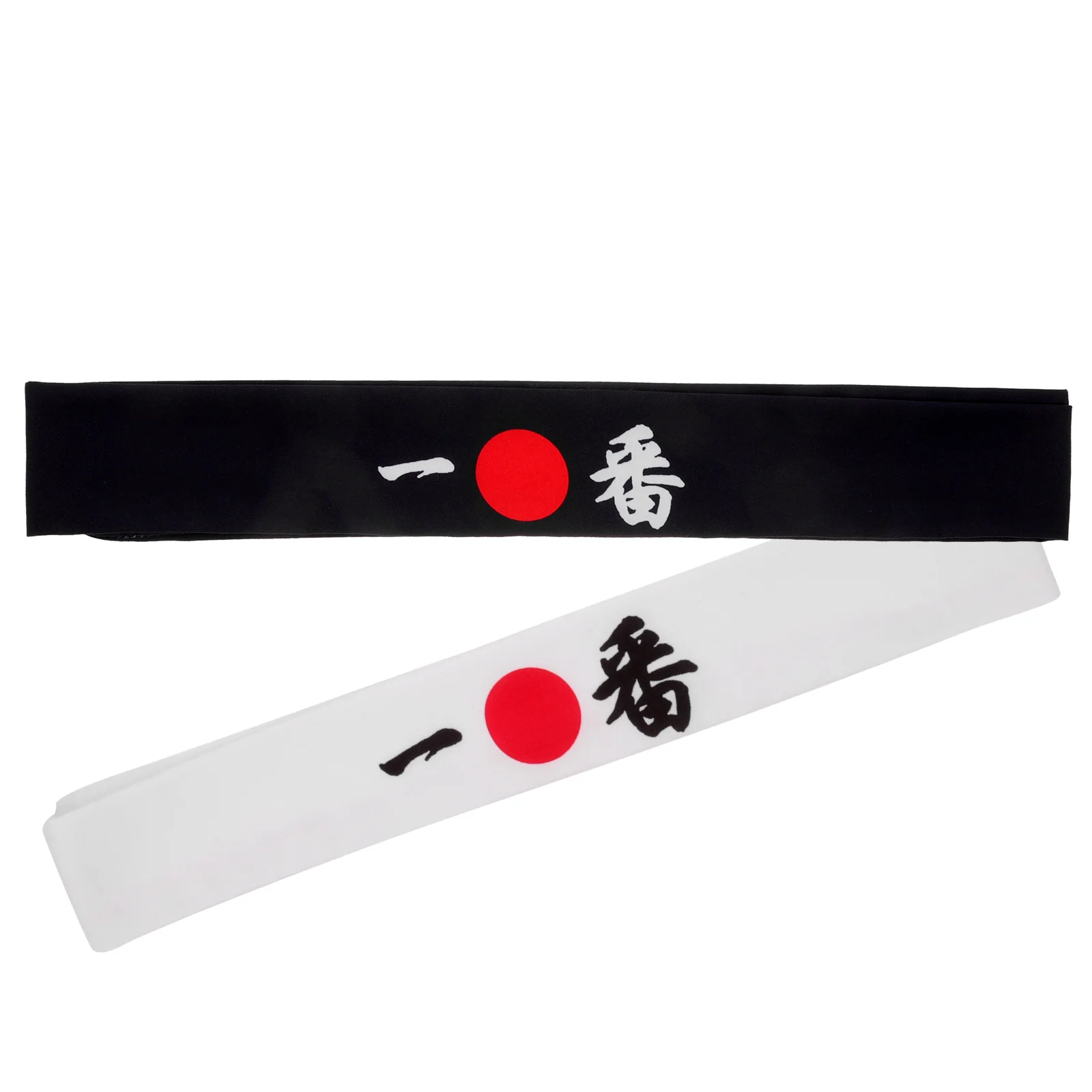 

2 Pcs Japanese Cheer Headscarf Wide Headband Clothing Sushi Chef Headwear Cotton