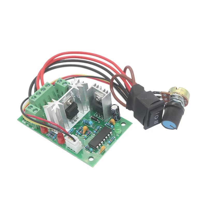 CCM2 10-30V DC-DC Buck Step 4A PLC Universal PWM DC Motor Speed Controller Forward And Reverse Control For Micro Motor