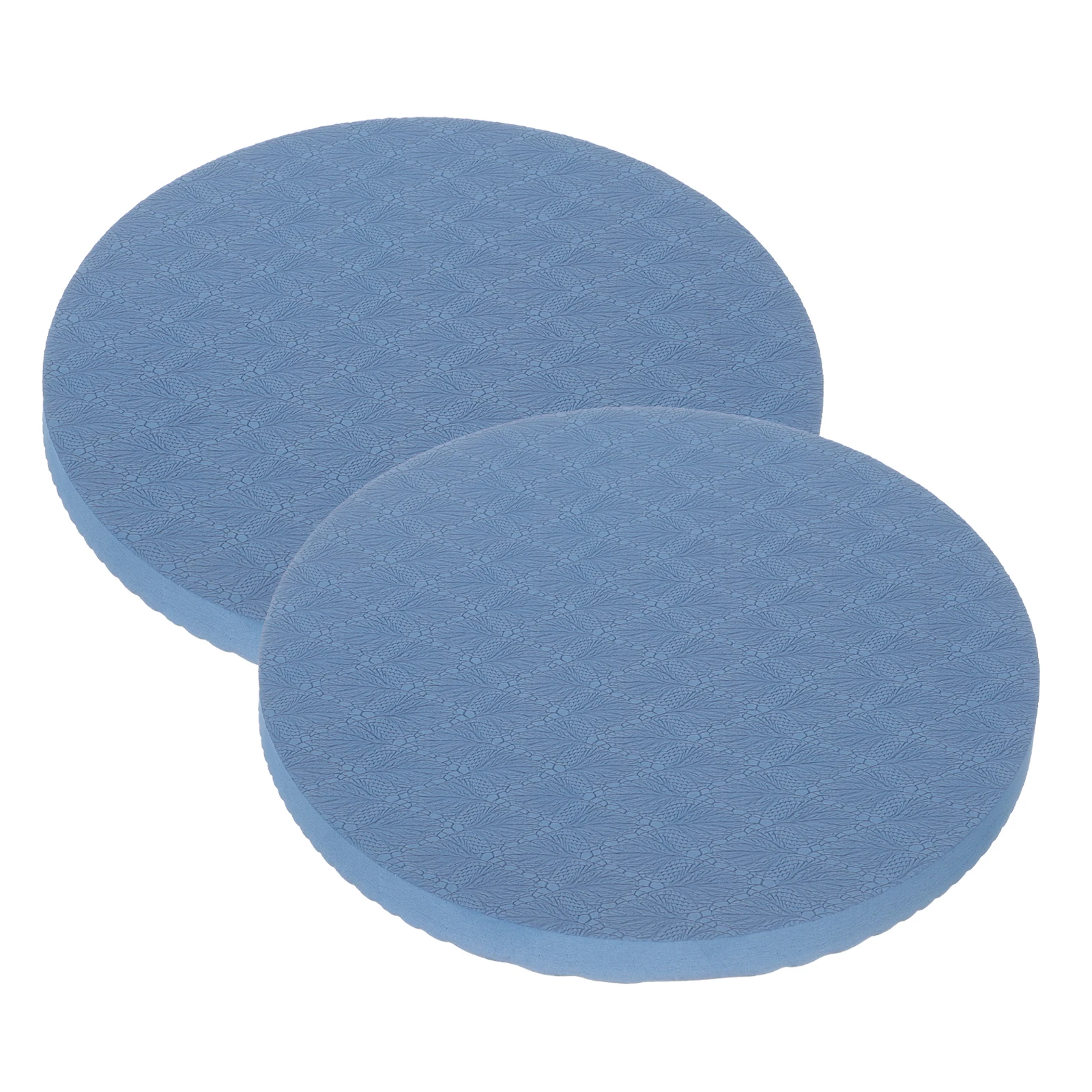 

1 Pair Yoga Knee Pads 15MM Thick Circular Cushions for Elbow Knee Protection during Workout Anti Slip Mat