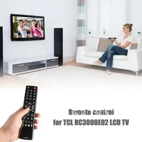 Remote Control pengganti TV pintar Universal, untuk TV LCD LED TCL RC3000E02