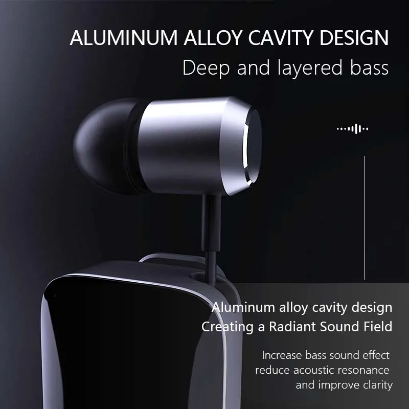 LED Power digital display Bluetooth Wireless Headphones Retractable Collar Clip F906 Single Headset ears in lotus with wire