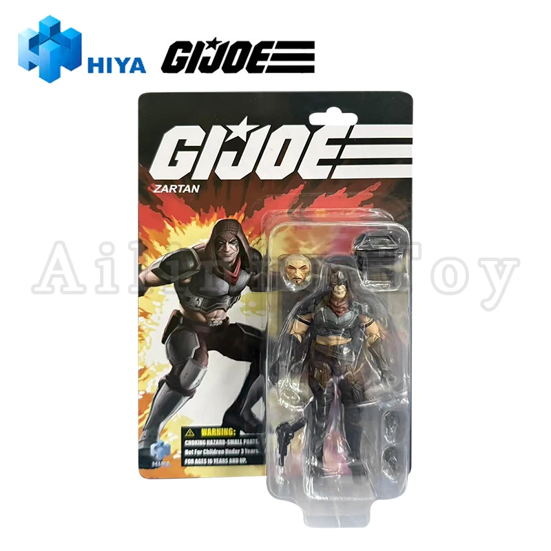 HIYA 1/18 4인치 액션 피규어 절묘한 미니 시리즈 G.I.Joe Zartan Anime For Gift