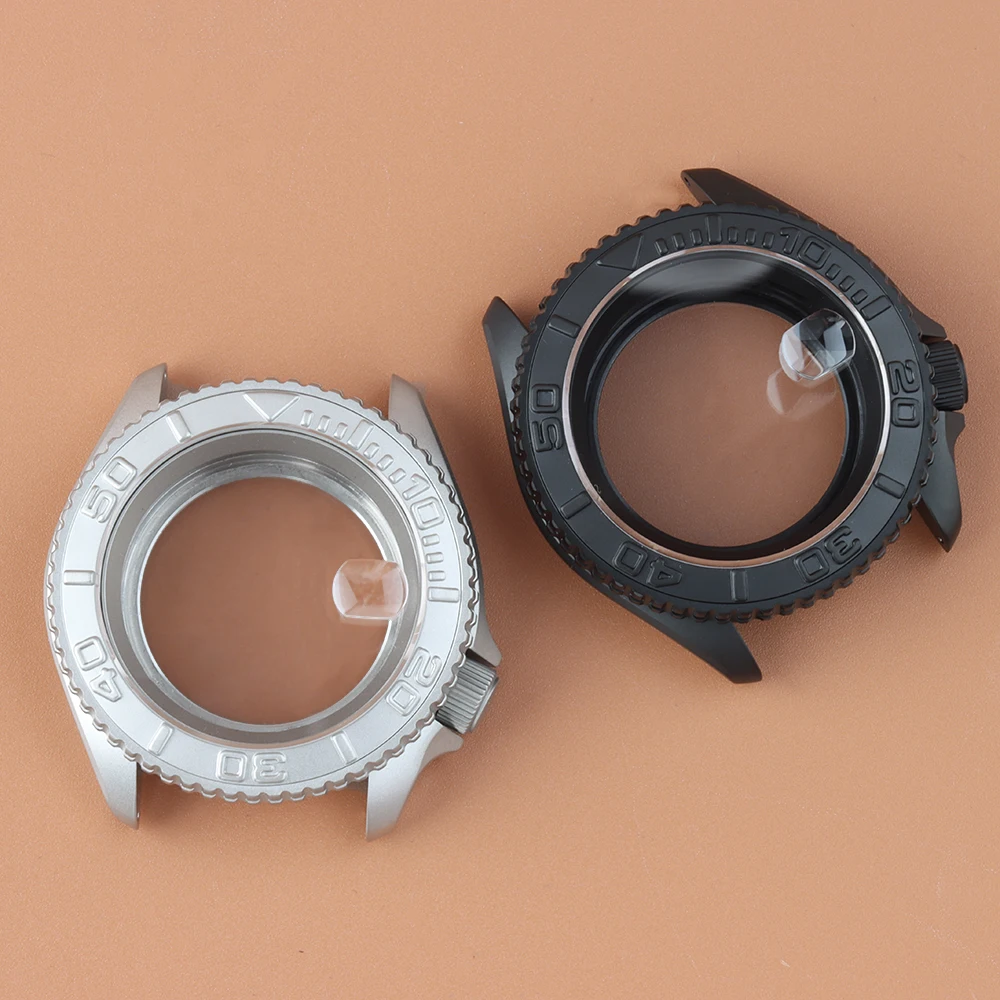 42mm-nh35ケース-マットベゼル-サファイアガラス-ウォッチケース-20mmブレスレット-nh35-nh36ムーブメント対応-ステンレススチール-skx007-ウォッチ改造パーツ