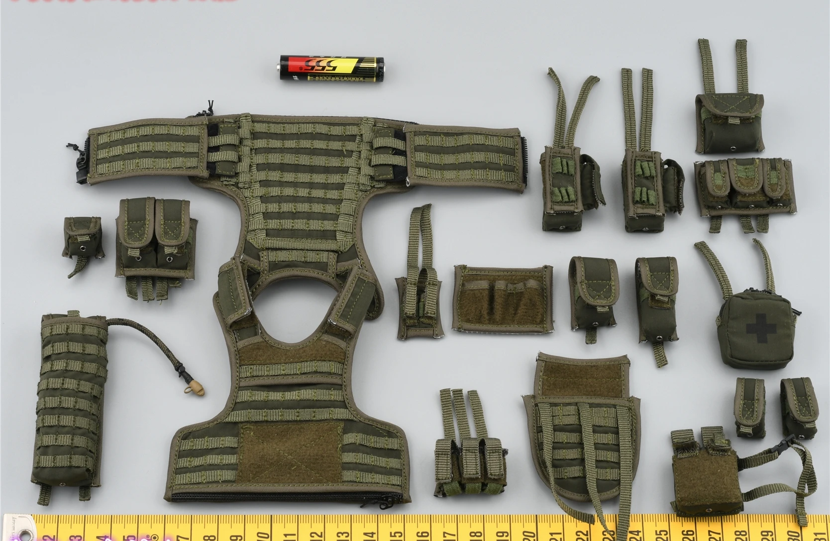 

Easy&Simple 1/6 Scale ES 26057 US CAG Delta Chest Fanging Vest&Bag Model For 12'' Figure