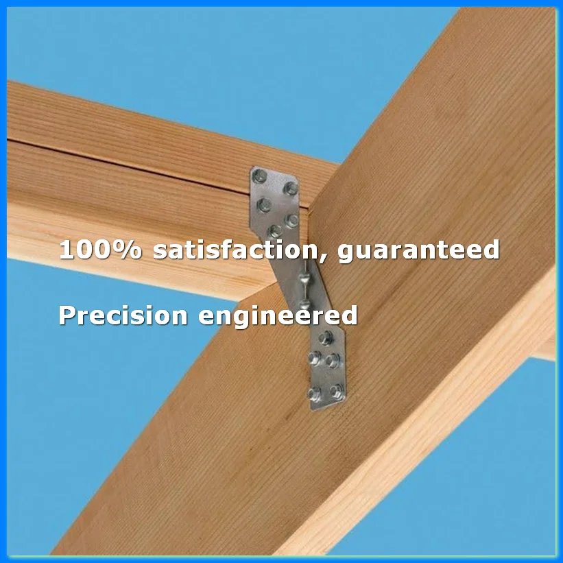 

30Pcs Strong-Tie H2.5A, HOT-DIP Galvanized Steel Heavy Duty Hurricane Tie, Hurricane Straps Trusses/Rafters Ties-A07G