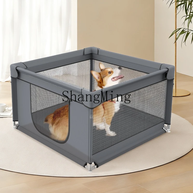 

SM Home Portable Dog Folding Small Dog Fence Kennel Cat Nest