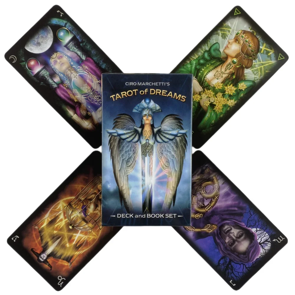 

Tarot Of Dreams Cards A 83 Deck Oracle English Visions Divination Edition Borad Playing Games