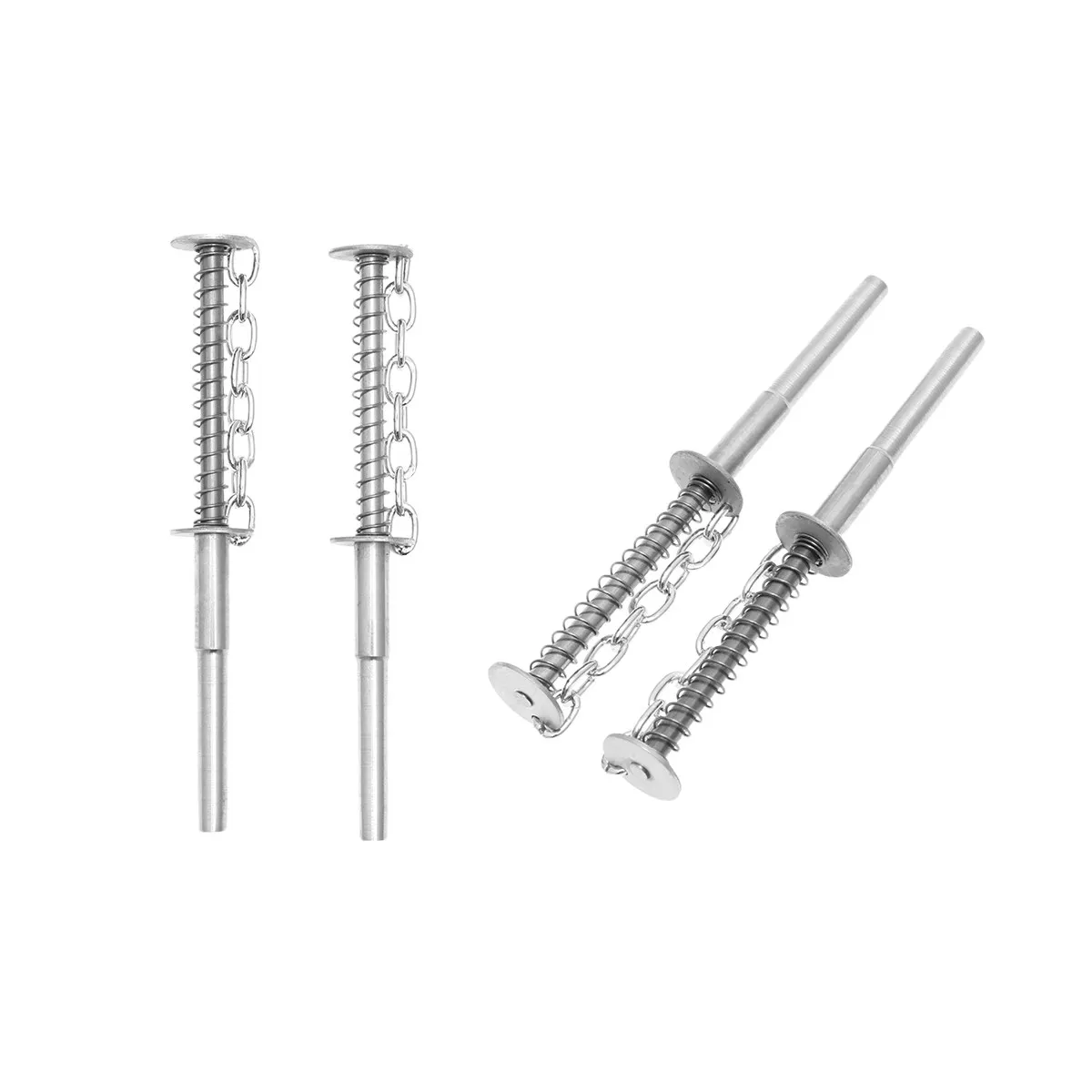 2Pcs Spring Press Collector Stainless Steel High Strength Rust Resistant Beekeeping Equipment Bee Breeding Metal Powder
