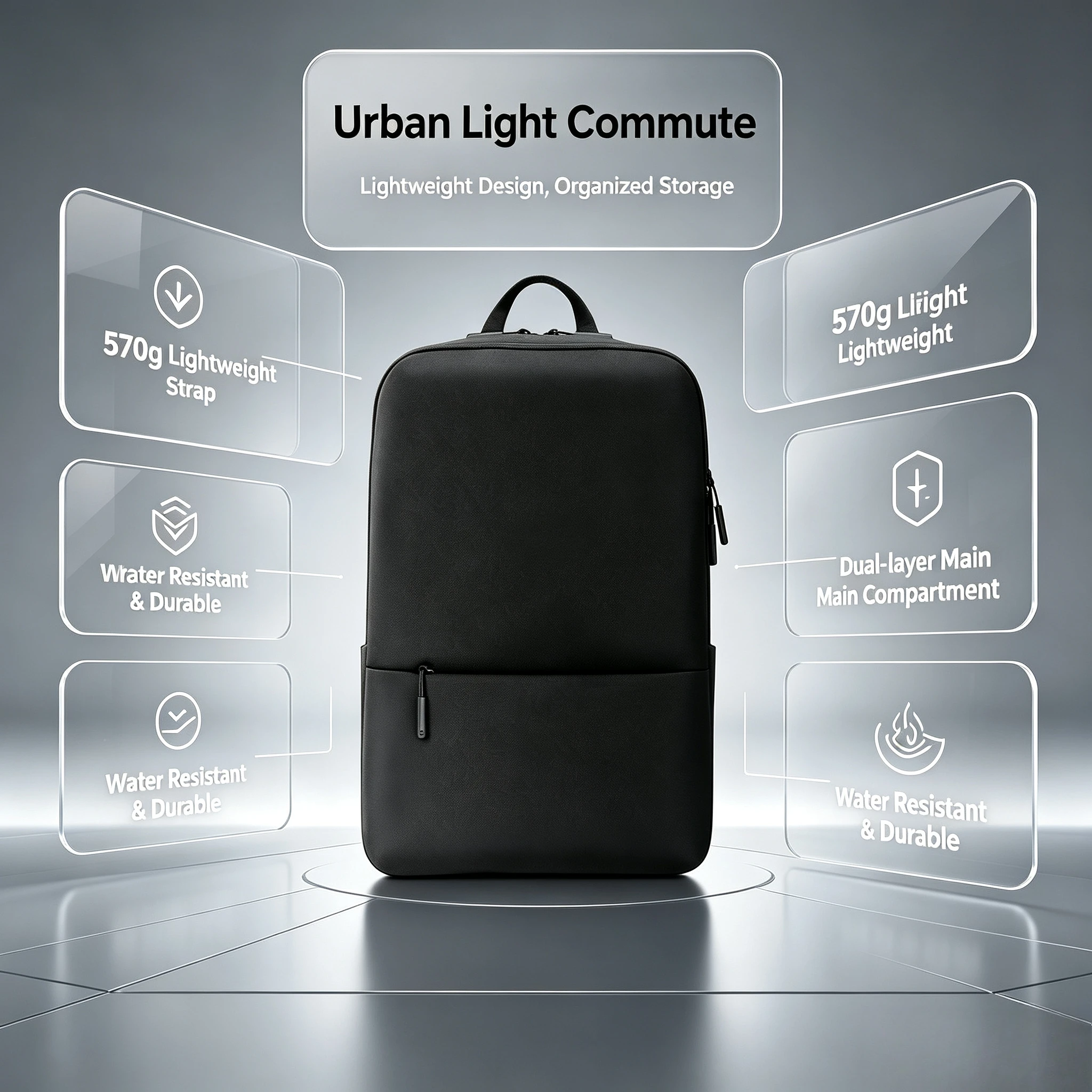 Mijia Leichter Pendler-Rucksac – Laptop Backpack 15.6 Bewertung und Preis