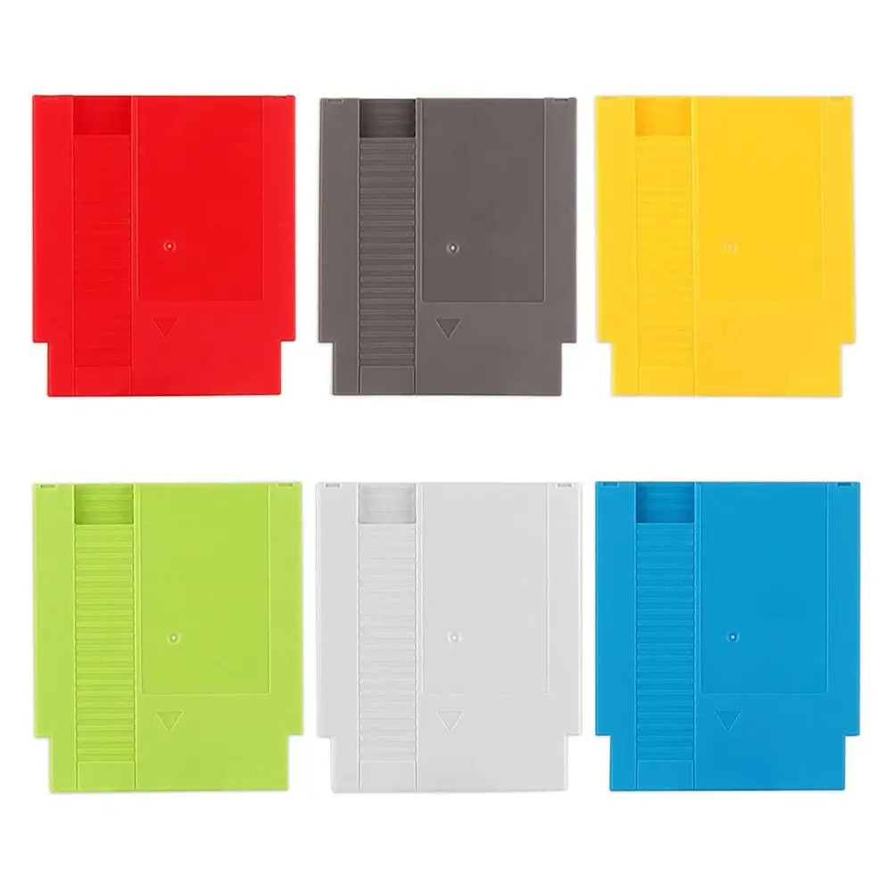 Capa rígida de substituição para cartucho de jogo para cartão de jogo Nintendo NES de plástico