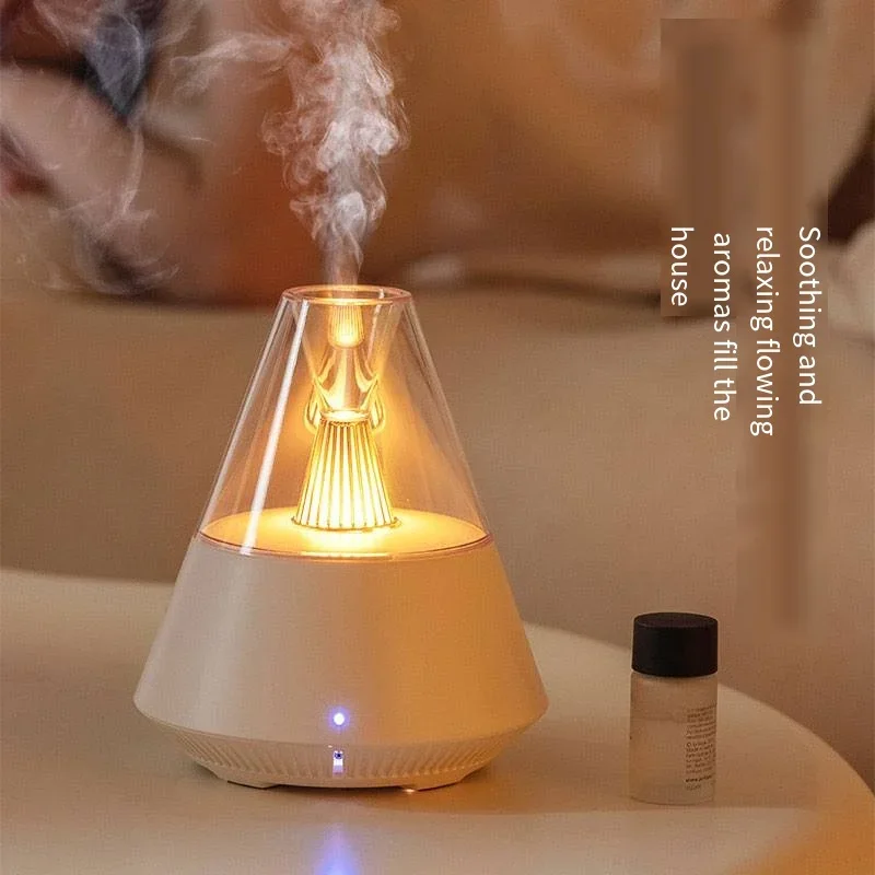 Portable Essential Oil Diffuser USB Air Humidifier Night Light Cold Fog Maker Spray, Suitable For Birthday Gift Remote Control