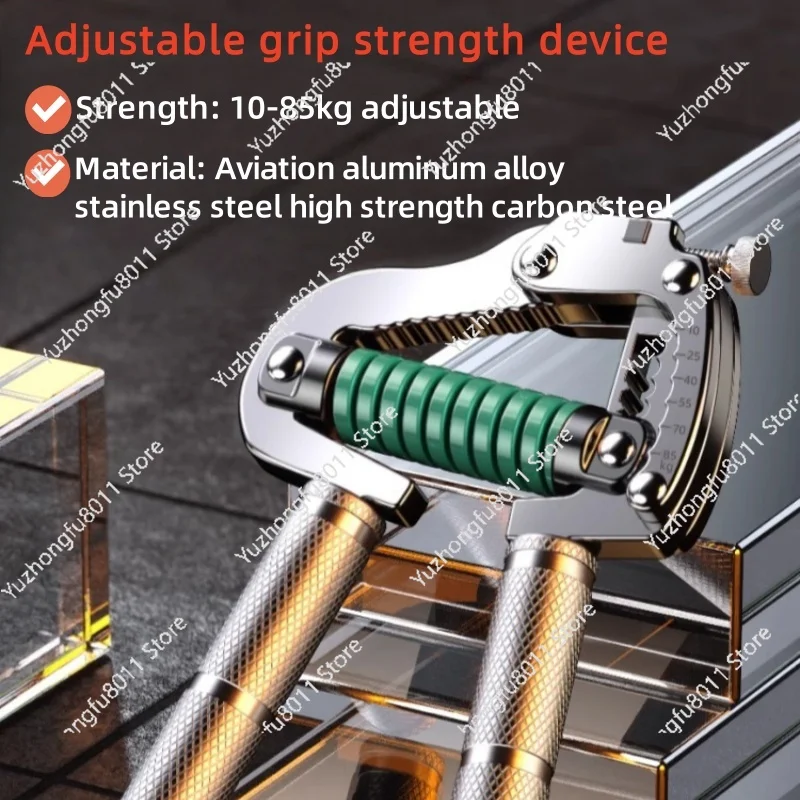 

Цельнометаллический усилитель рукоятки, регулируемый для профессиональных тренировок силы рук и пальцев для мужчин, встроенное оборудование для фитнеса