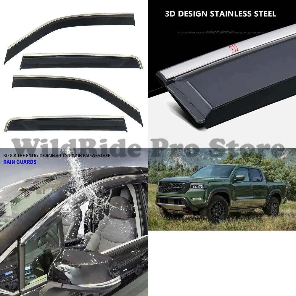 

1 set Nissan Frontier 2022-2024 North America Car Windshield Wind Deflector Accessory