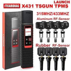 LAUNCH X431 TSGUN TPMS 315/433MHZ RF-Sensor Car Tire Pressure Sensor Detector TPMS Programming Diagnostic Tool for X-431 V/PRO3S