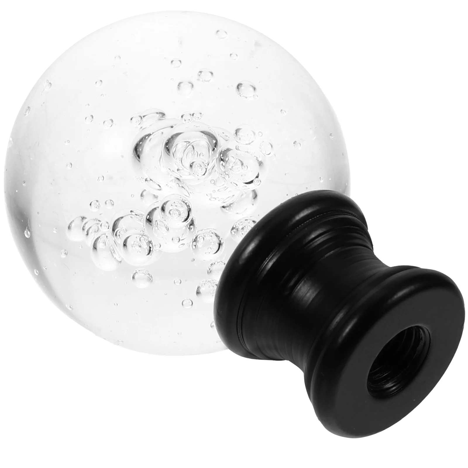 

Lamp Finial Ball Shape Acrylic Aluminum Alloy Harp Lamp Finial Knob Decorative Light Screw Cap for Lamps Finials for Lamps