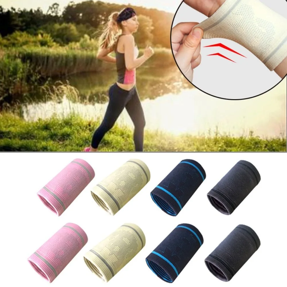 Breathable Sport Wristband Running Basketball Brace Sports Wrist Protector Elastic Badminton Gym Wrister Running Sports