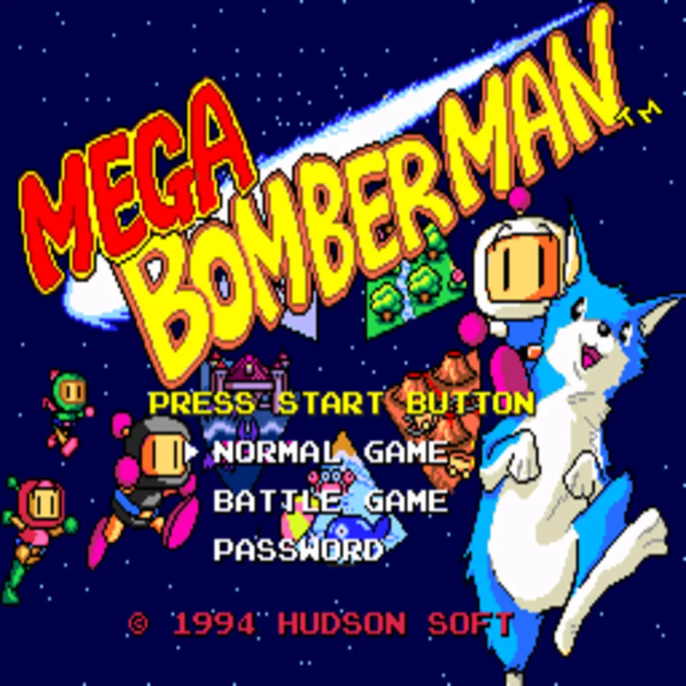 MegaBomberman 16bit MD Game Card For Sega Mega Drive For Genesis