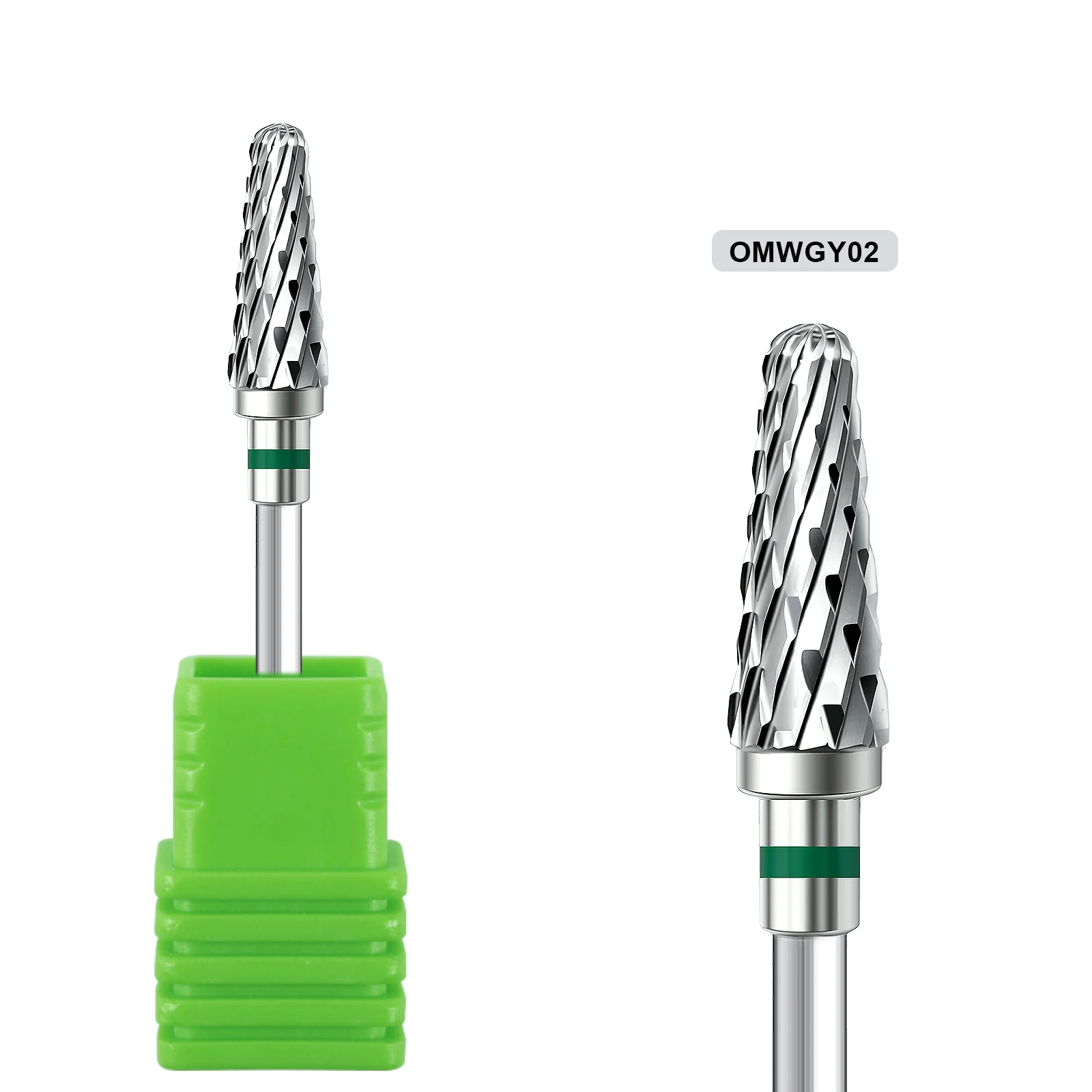 1pcs Wolfraam Staal Nail Cuticle Boren Carbide Draaien Elektrische Keramische Frees Voor Manicure Gel Polish Remover