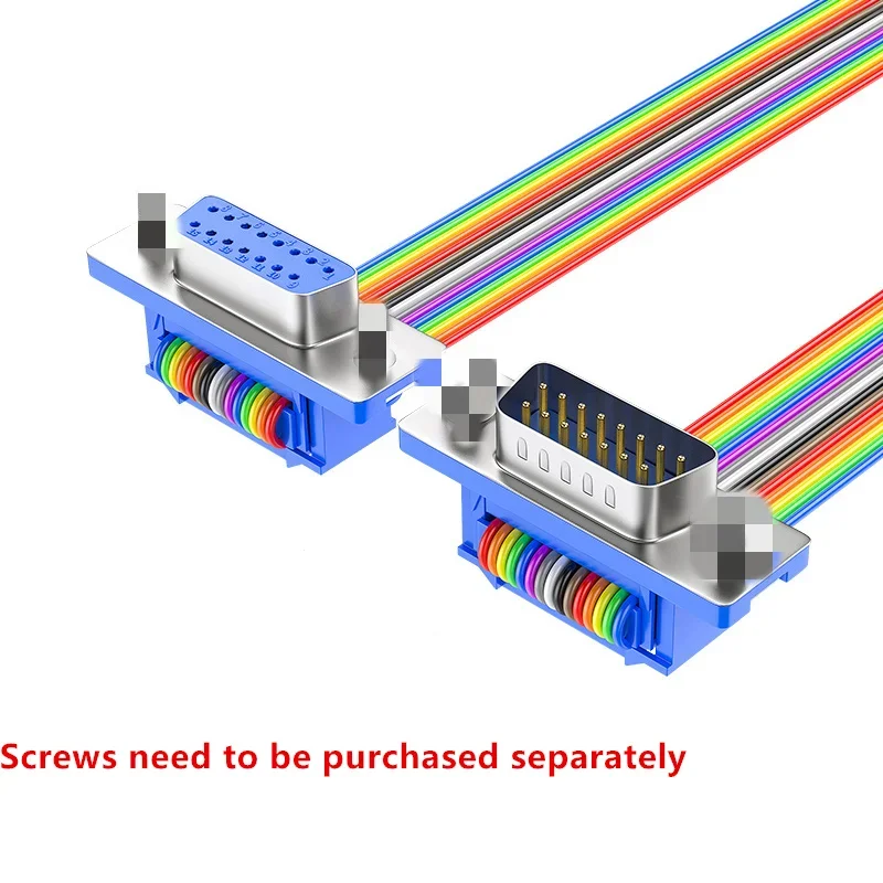 

1Pcs D-SUB DB9 DB15 DB25 DB37 DIDC 9 15 25 37Pin Male Female D-SUD Serial Port Connector Adapter RS232 COM Extension Cable