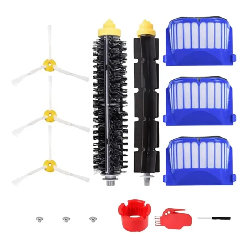 Essential Replacement Bristle Brush Side Brush Accessories Designed For Irobot Roomba Vacuum Cleaner 600 And 500 Series