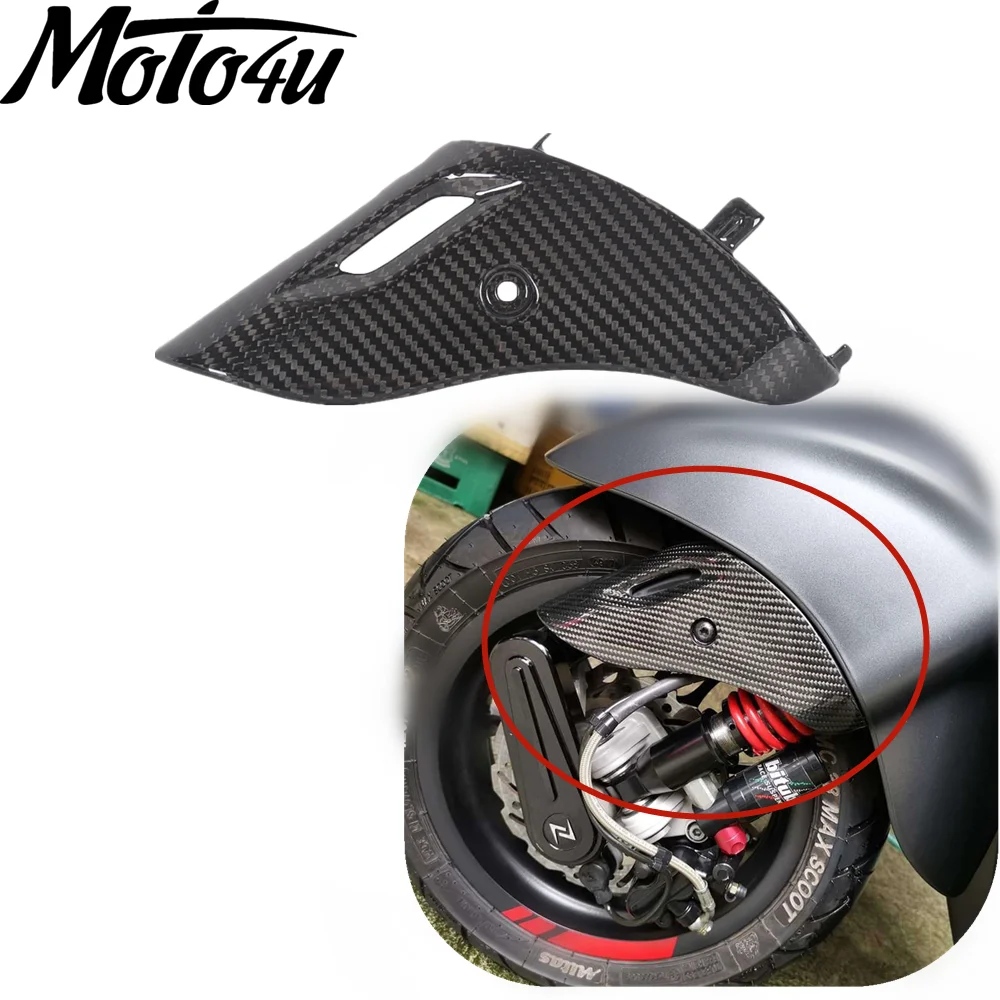 

Carbon Fiber Motorcycle Decorative Bracket Front Wheel Side Protector Rocker Cover Swingarm Cover For Sprint Primavera 150 LX S