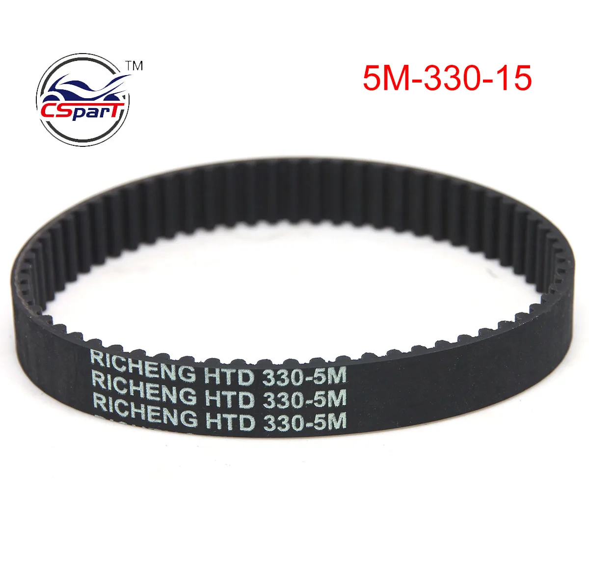 HTD 5M 330 15 66 Tooth Drive Belt Rocket  X-Treme Razor lzip EVO Electric Scooter Go Ped  Petrol  Parts