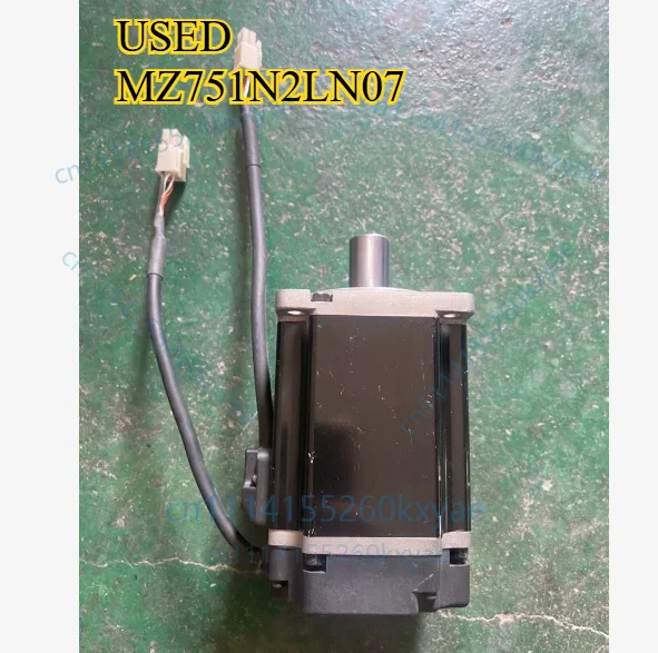 Mz751n2ln07 750w servo motor is photographed in real life and functions normally.