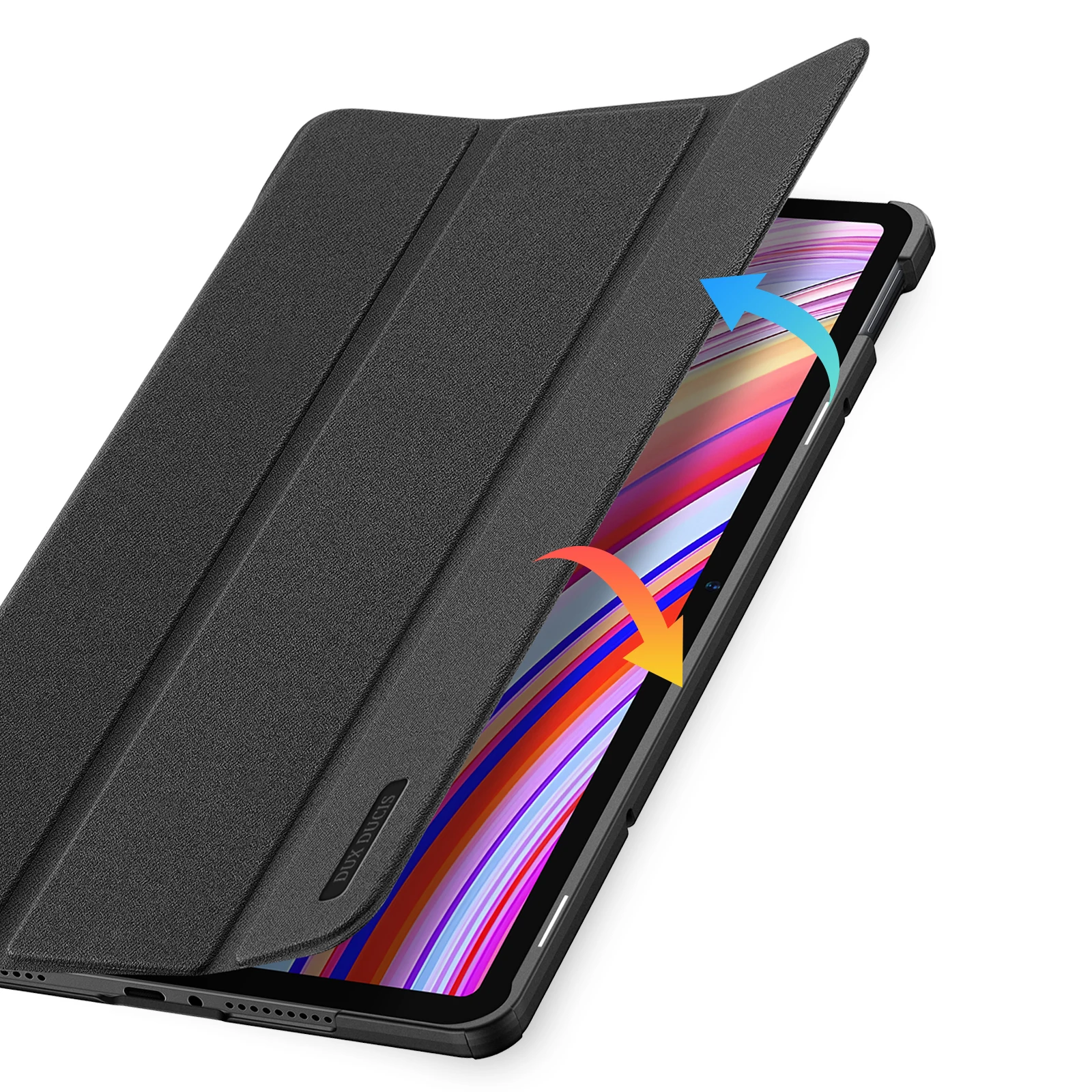 DUX DUCIS-Capa Protetora para Tablet, Design de Tecido, Shockproof, Pen Slot, Suporte Trifold, Capa Protetora para Xiaomi Redmi Pad Pro, 4G, 5G