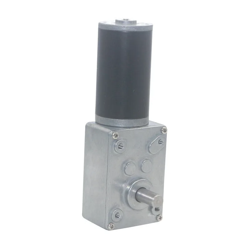 5840-31ZY miniature high-power 12/24v DC worm gear reducer motor, self-locking slow-speed motor