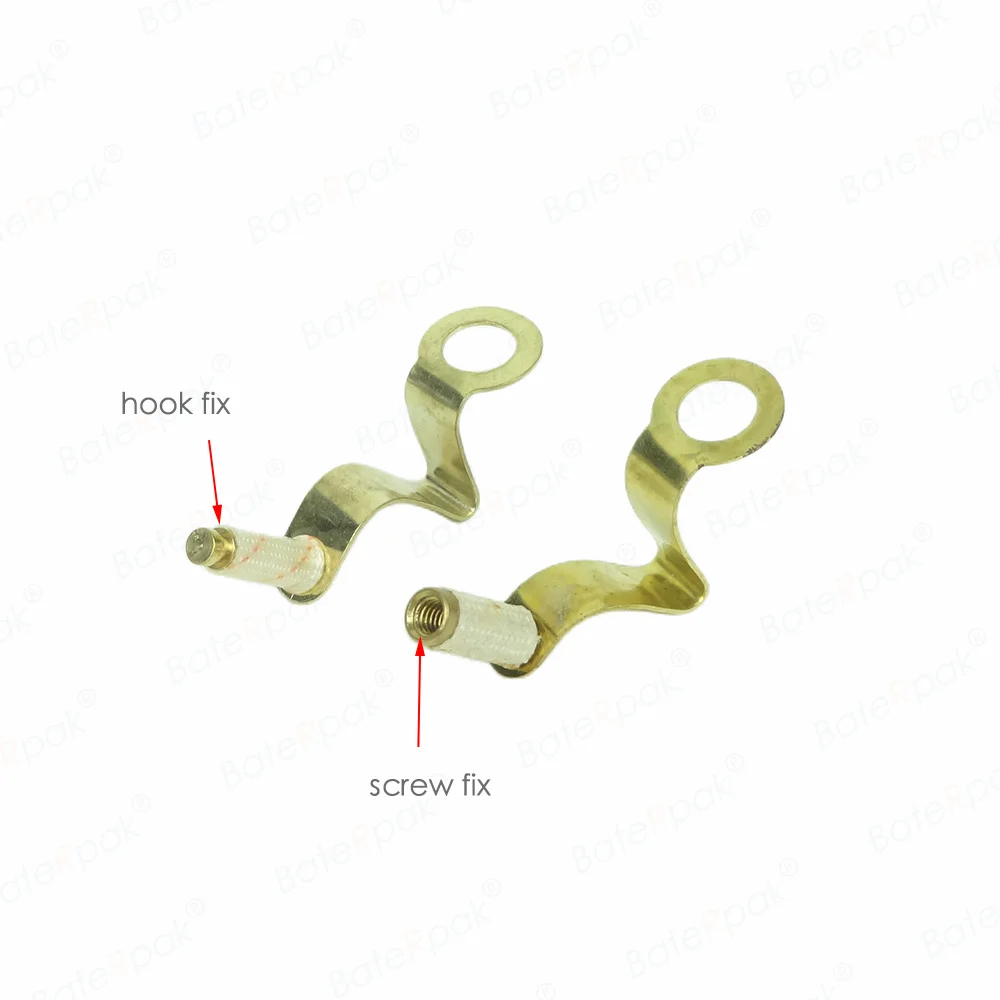 BateRpak PFS-200/300/400 PFS Hand Impulse Sealer Heat Wire Fix Brass Hook Manual sealing machine Spare Part,2pcs