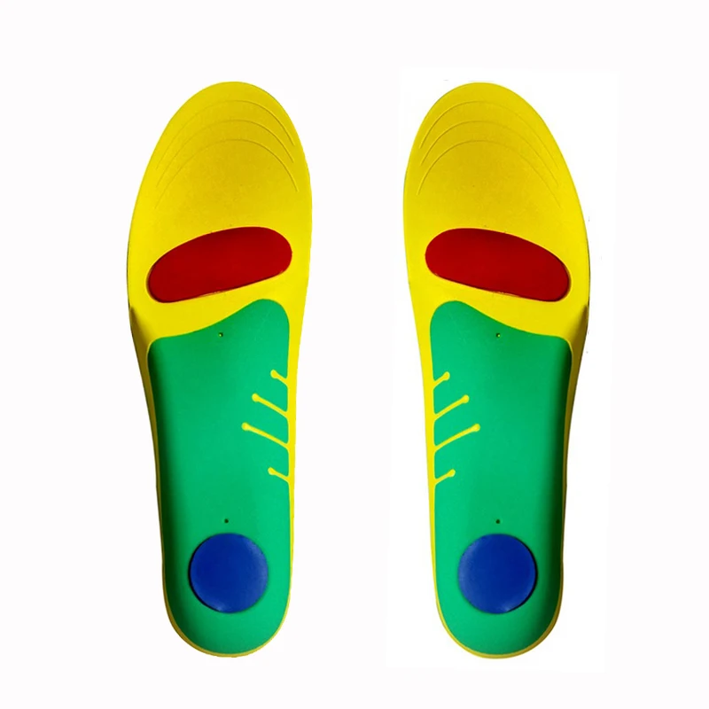 ฟุตพื้นรองเท้า Orthotic Arch สูงสนับสนุนเท้า Orthopedic Insoles Flat Foot Correction รองเท้า Pad สุขภาพพื้นรองเท้า