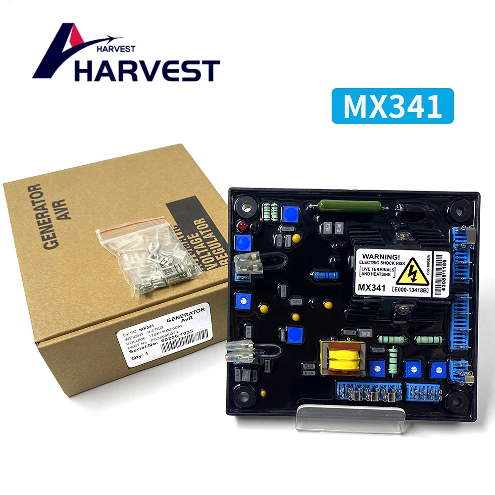 MX341 AVR STAMFROD PMG Permanent Magnet Generator Automatic Voltage Regulator Stabilizer Control Module Board Genset Parts