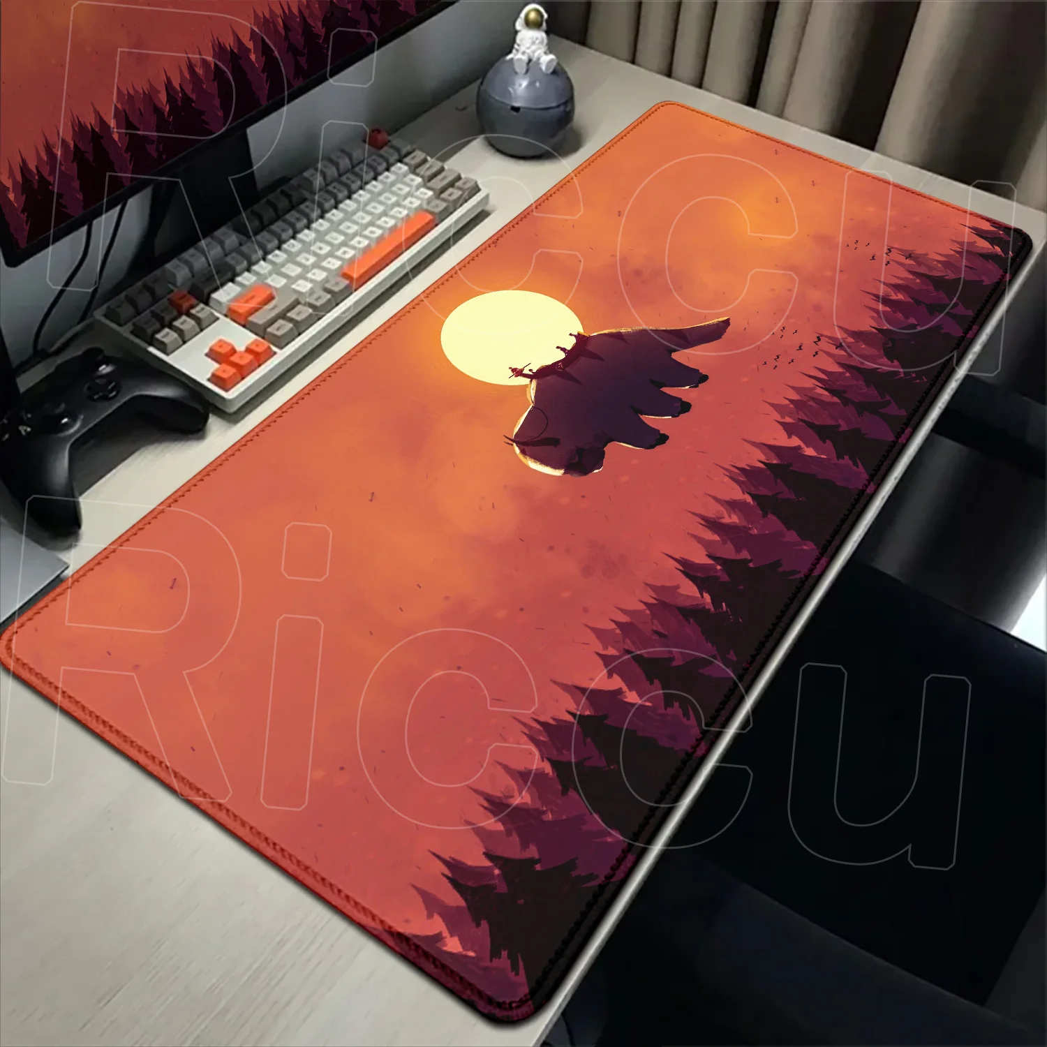 Large Office Deskmat Anime Keyboard Gaming Non-slip Mouse Pad Xxl Rubber Carpet A-Avatar The Last Airbender Mausepad Accessories