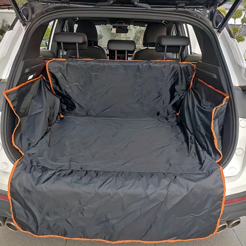 Universal SUV Cargo Liner for Dog Owners, Heavy Duty Waterproof Trunk Mat, Easy Clean Rear Pet Cover ﻿ ﻿ view 2