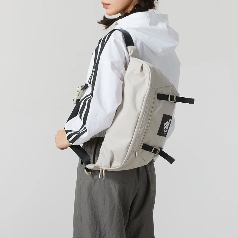 Adidas Shoulder Bag, Men's and Women's Bag, Crossbody Bag, Outdoor Leisure Bag, Fitness Running Small Bag Jj3369-1