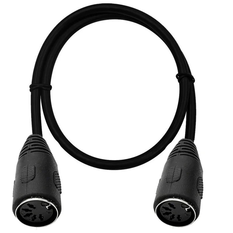 MIDI كابل توصيل لوحة المفاتيح كابل بطاقة الصوت DIN 5pin ذكر إلى أنثى كابل تمديد التلفزيون، كاميرا المراقبة، LED