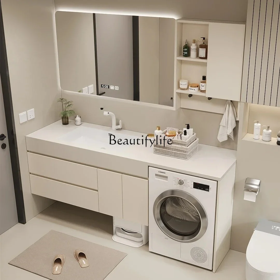 

Шкаф для ванной комнаты LX, встроенный шкаф для стиральной машины, встроенная раковина, шкаф для стиральной машины, лицевой бассейнSSS