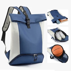 Basketball Gym Bag Fitness Backpack Large Sports Bag for Men with Separate Ball compartment TravelBag for Soccer Volleyball Pack