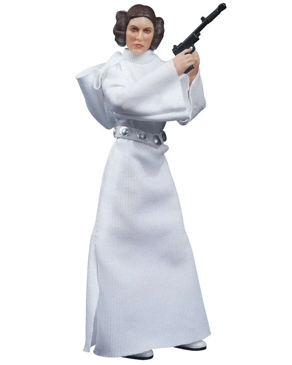 6 Inch STAR WARS The Black Series Princess Leia Lando Skiff Garud Toy Collectible Action Figure Toys for Kids