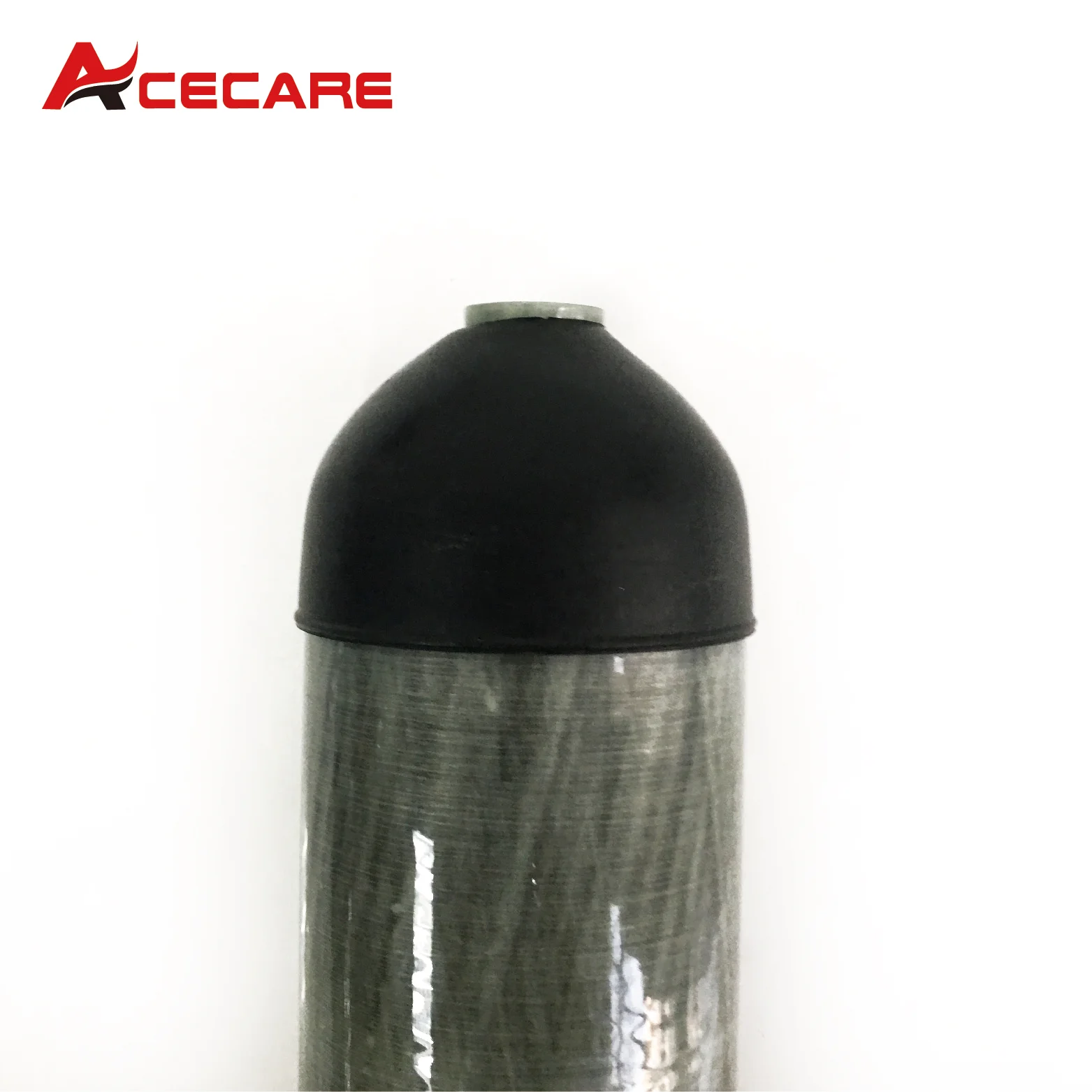 ACECARE CE 3L اسطوانة من ألياف الكربون 4500Psi M18 * 1.5 حجم الخيط مع حماية المطاط