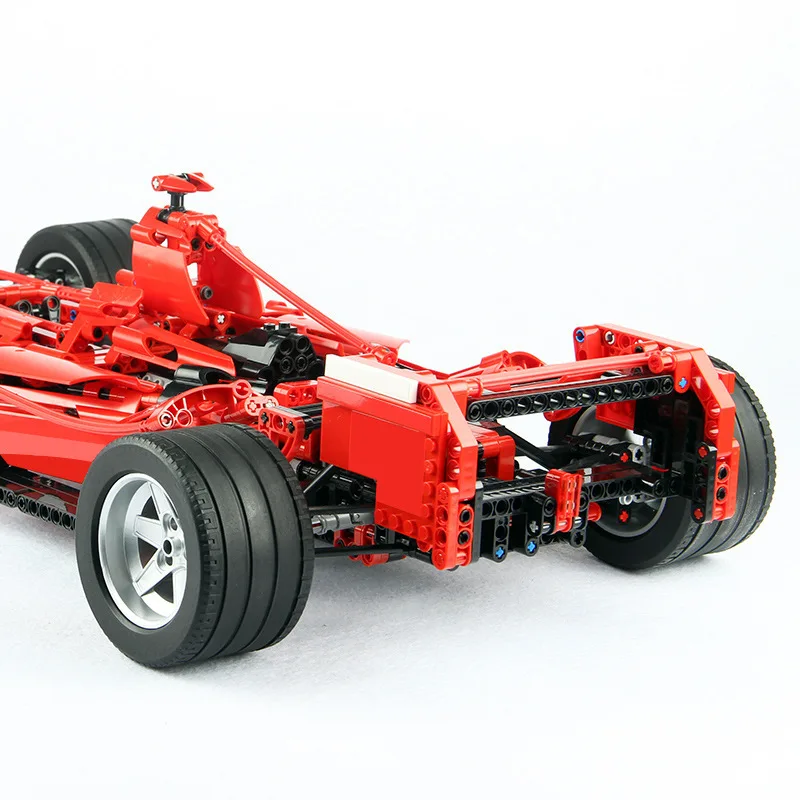 1242pcs Formula Racing Car 1:8 Model Building Blocks Sets Educational DIY Bricks Toys Technical 8674