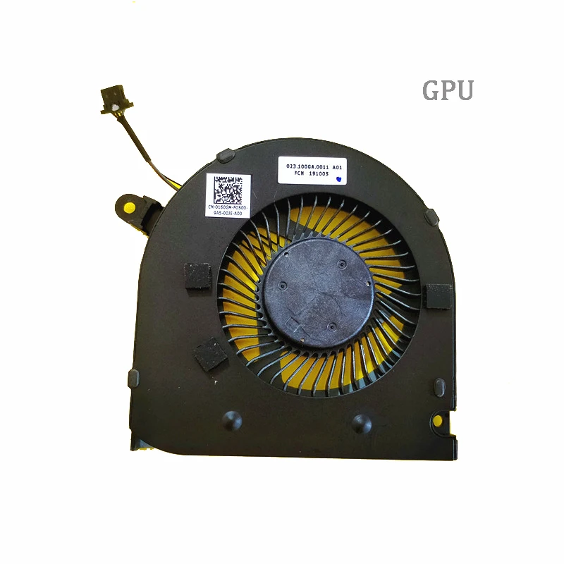 Ventilador de refrigeração para dell g3-3590, gtx1650/1660, rtx2060, original, novo