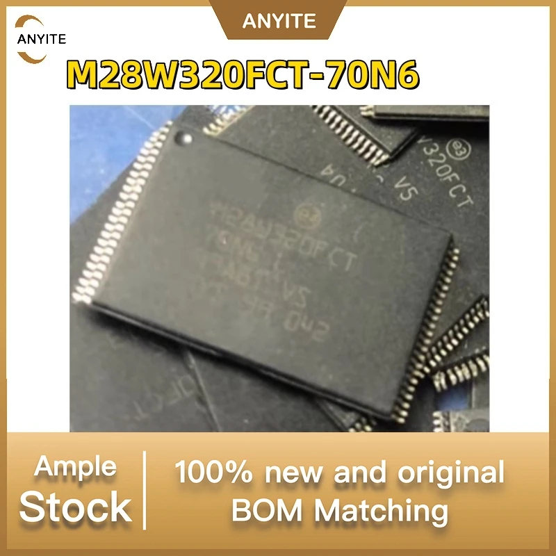 

Новый набор из 10 шт./лот M28W320FCT-70N6 M28W320FCT-70 M28W320FCT M28W320