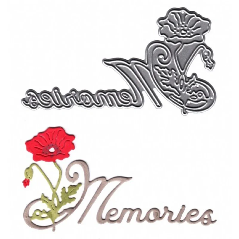 Happy Birthday Thank You Metal Cutting Dies Stencils Letter for DIY Scrapbooking Photo Album Decorative Embossing Crafts Die Cut