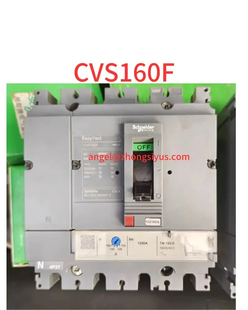 Used CVS160F molded case circuit breaker