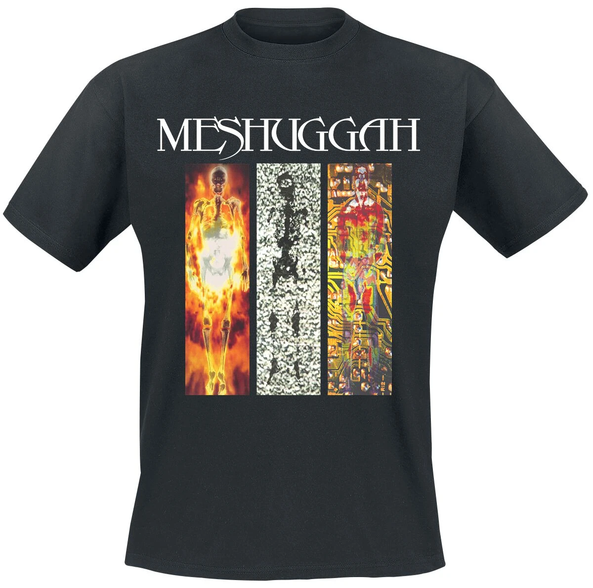 Hot Meshuggah Graphic Cotton Band T-shirt Unisex Summer Short Sleeve Fashion Brand Tee Luxury Casual Vintage Tees