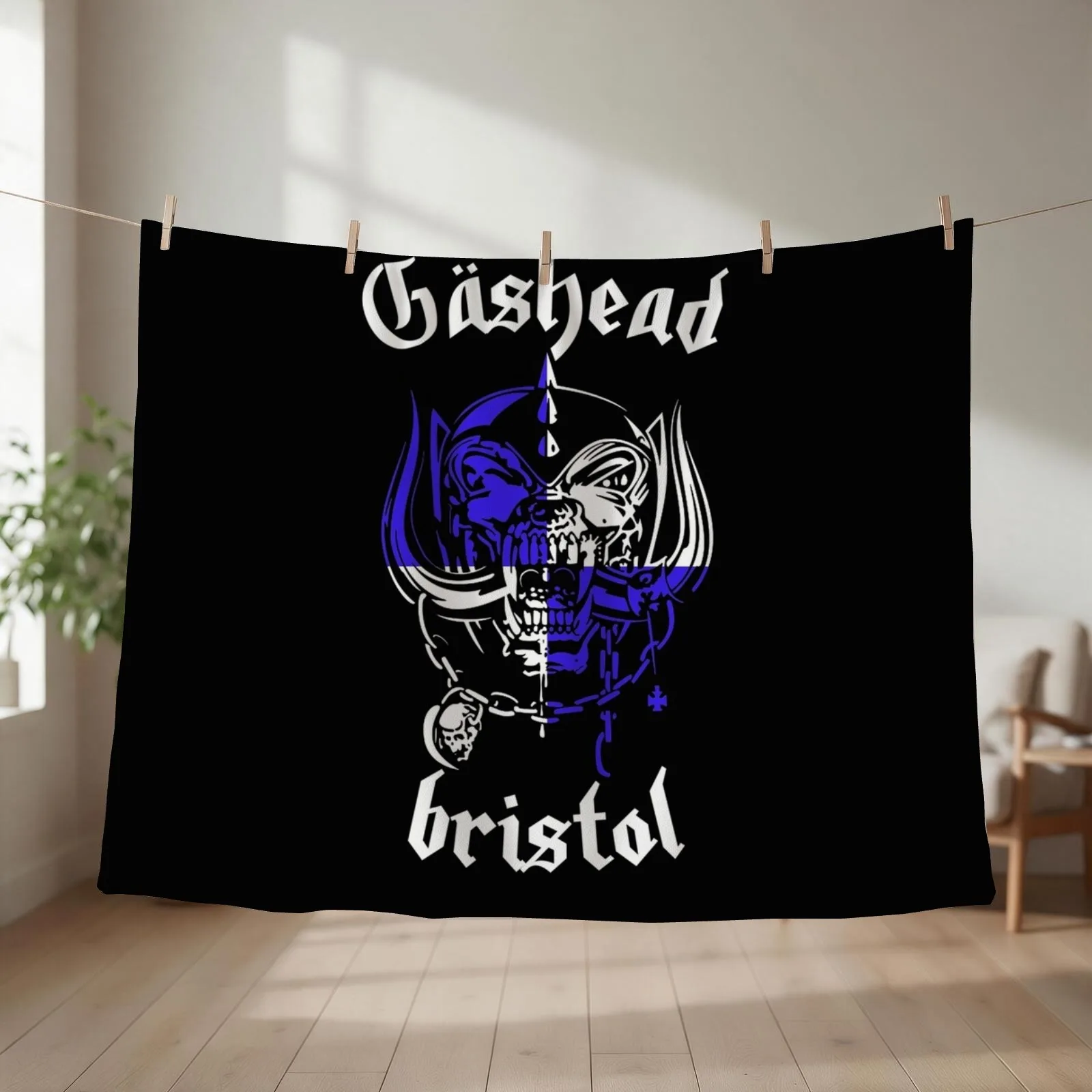 Gashead - Bristol - Bristol Rovers Throw Blanket Blankets For Bed Large Luxury Designer blankets and throws Blankets