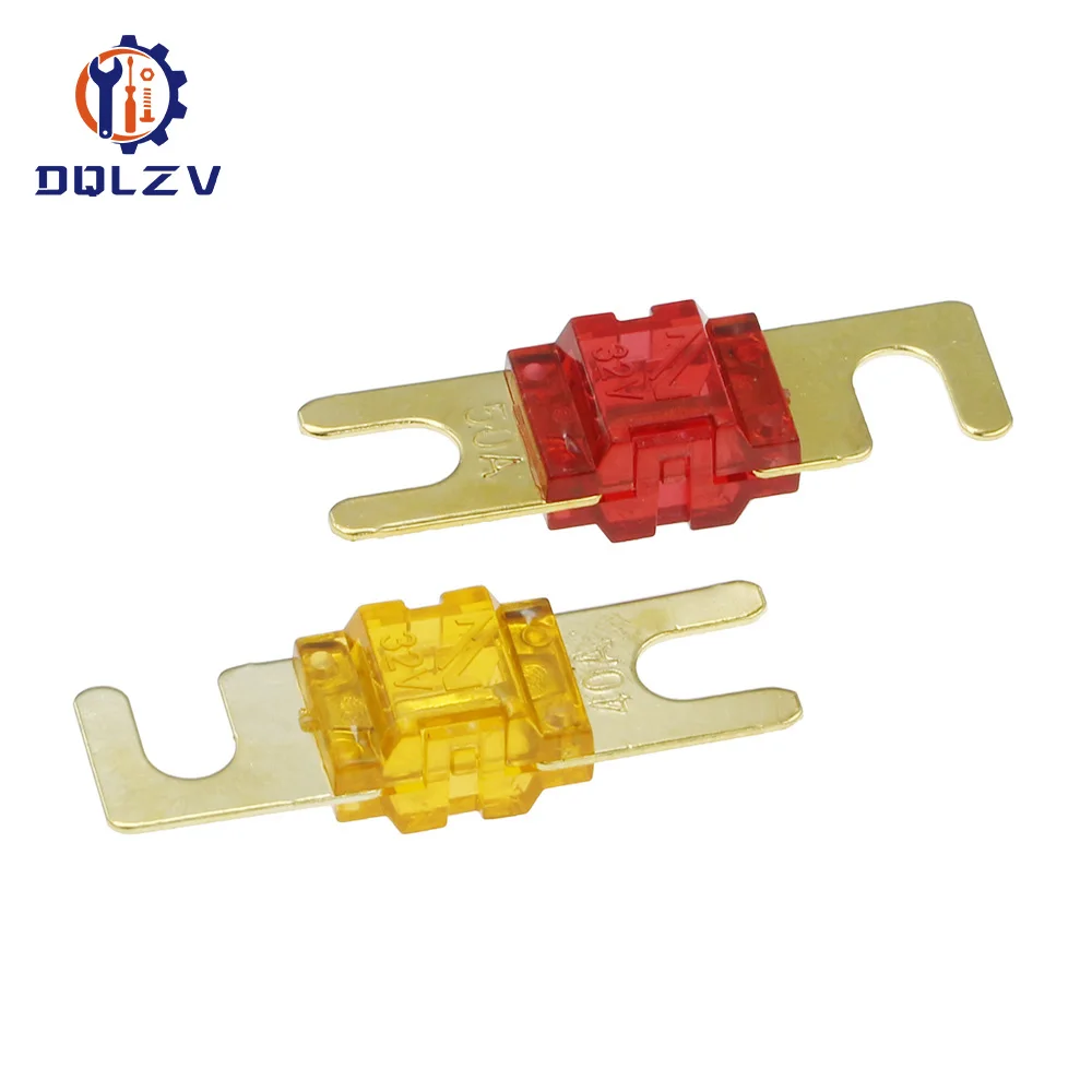 Mini ANL Auto Fuse Electric AFS 30A 40A 50A 60A 70A 80A 100A 125A 150A 5V 12V 24V 32V Fast Blow Blo Cutoff Car Fusee